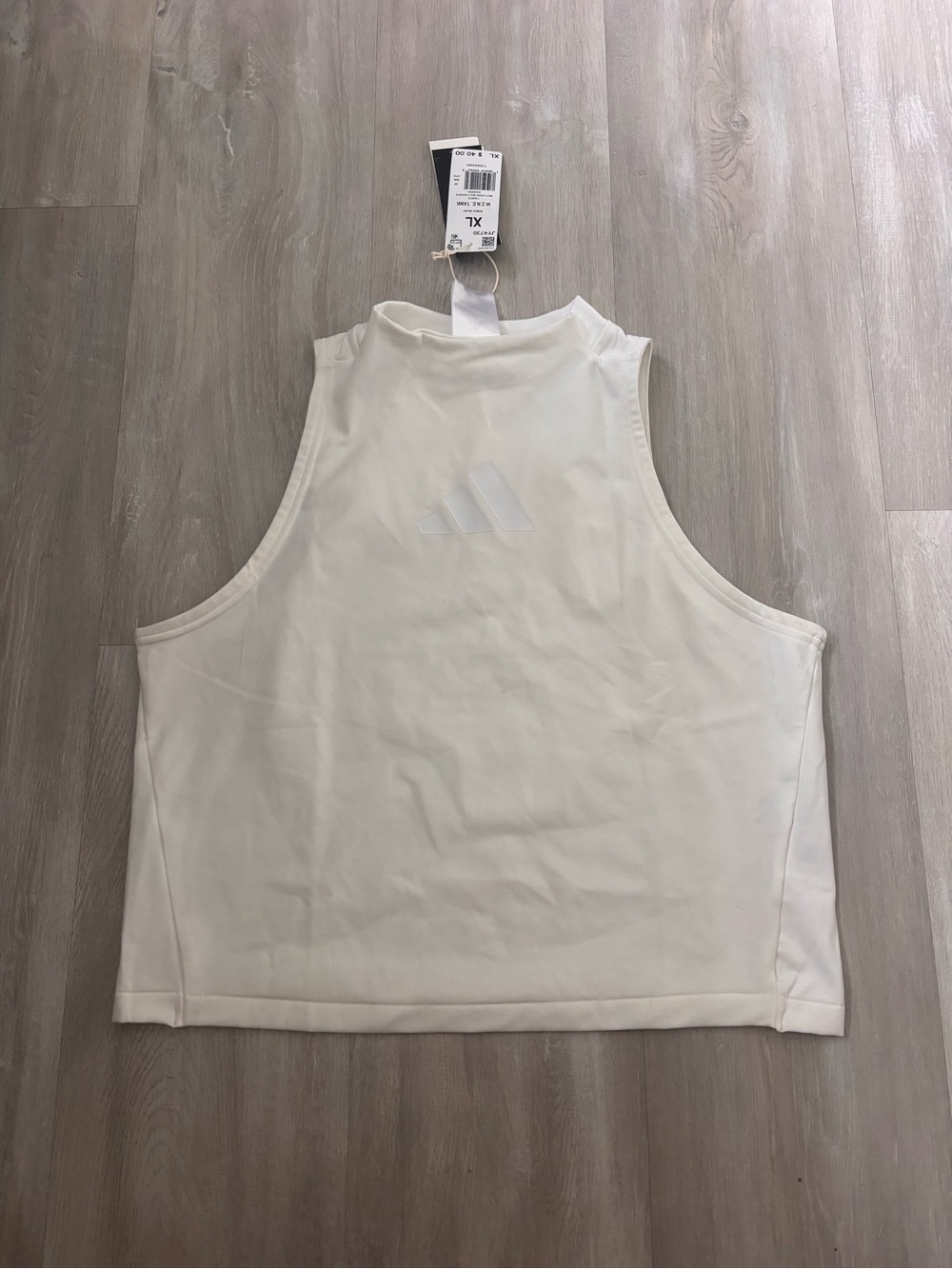 Adidas Women's White Sleeveless Tank Top NWT